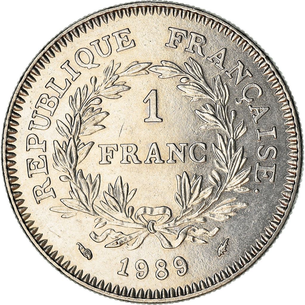 French Coin 1 Franc | Estates General | KM967 | France | 1989