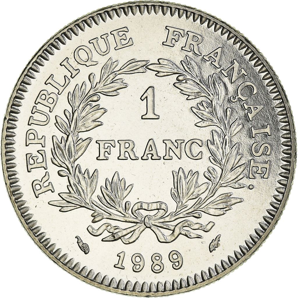 French Coin 1 Franc | Estates General | KM967 | France | 1989