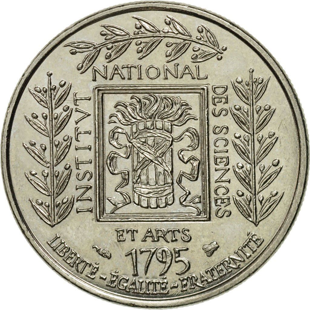 French Coin 1 Franc Institut de France | KM1133 | France | 1995