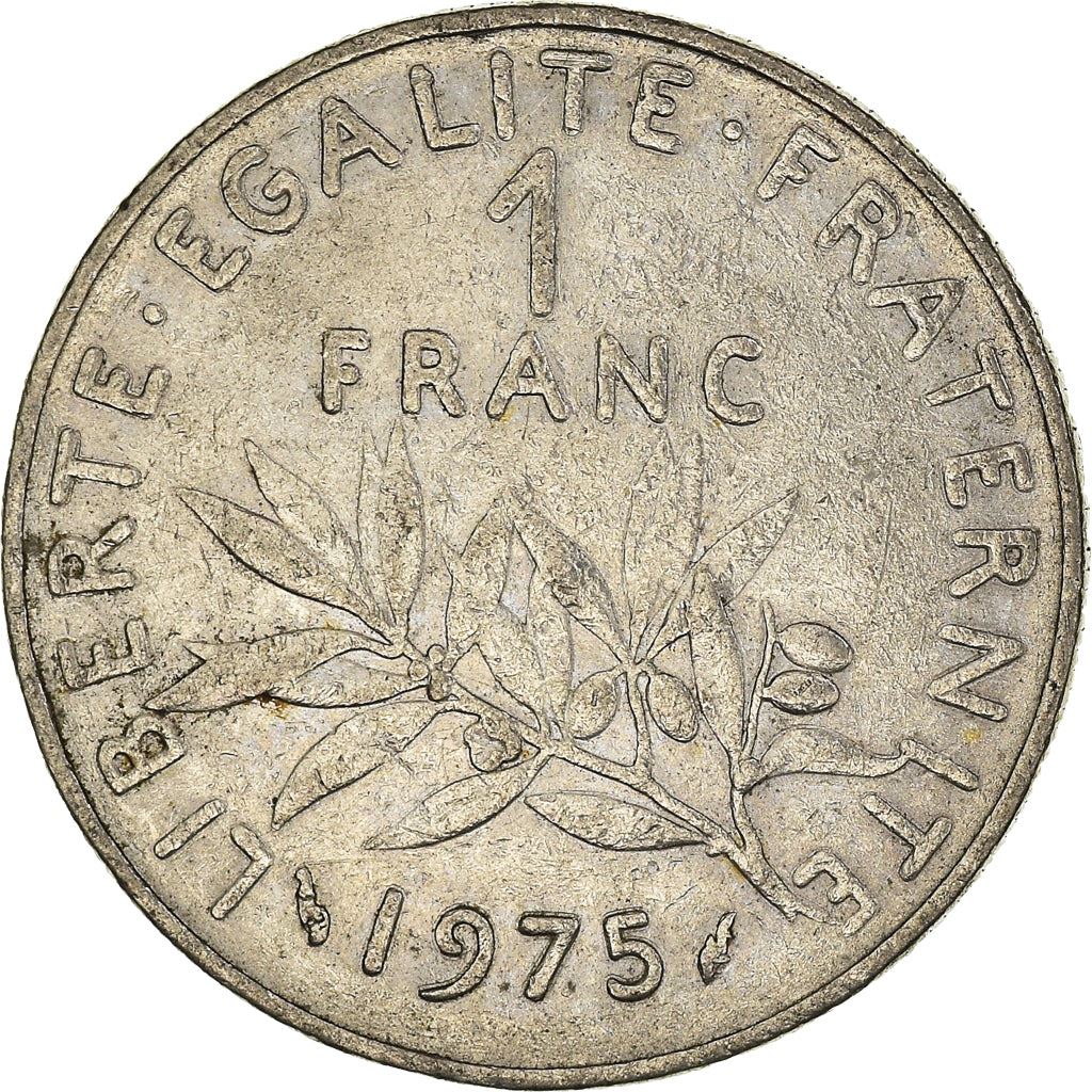 French Coin 1 Franc | Signature O. Roty | KM925.1 | France | 1959 - 2001