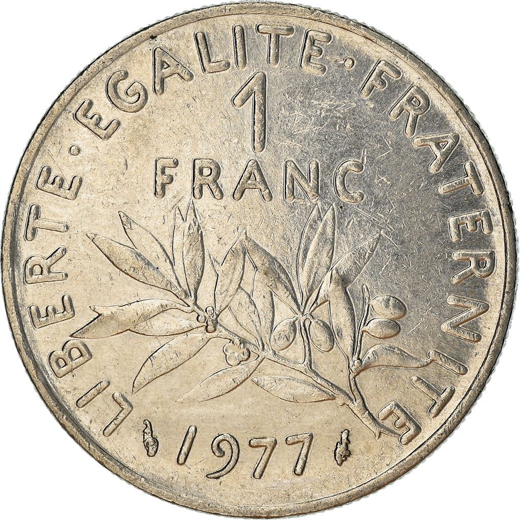 French Coin 1 Franc | Signature O. Roty | KM925.1 | France | 1959 - 2001