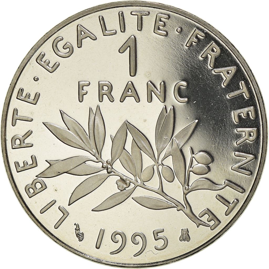 French Coin 1 Franc | Signature O. Roty | KM925.1 | France | 1959 - 2001