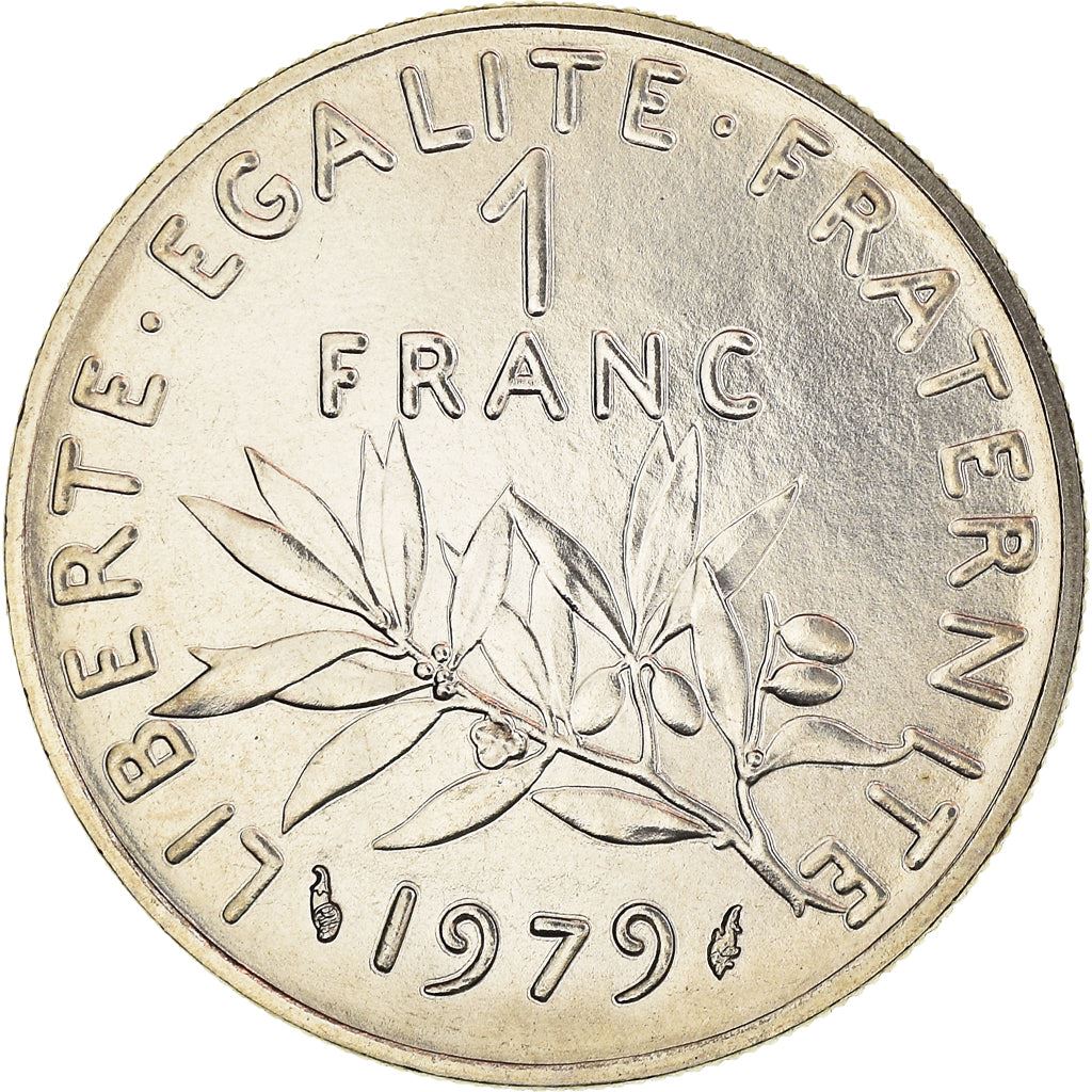 French Coin 1 Franc | Signature O. Roty | KM925.1 | France | 1959 - 2001