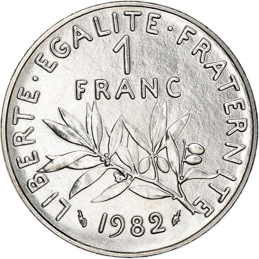 French Coin 1 Franc | Signature O. Roty | KM925.1 | France | 1959 - 2001