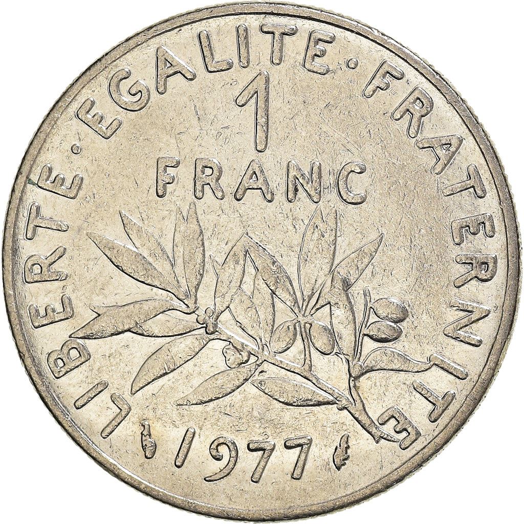 French Coin 1 Franc | Signature O. Roty | KM925.1 | France | 1959 - 2001