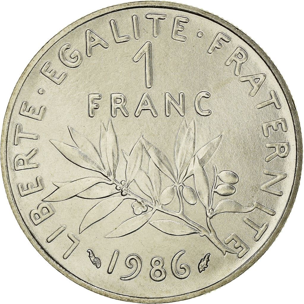 French Coin 1 Franc | Signature O. Roty | KM925.1 | France | 1959 - 2001