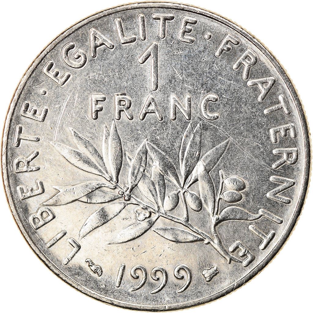 French Coin 1 Franc | Signature O. Roty | KM925.1 | France | 1959 - 2001