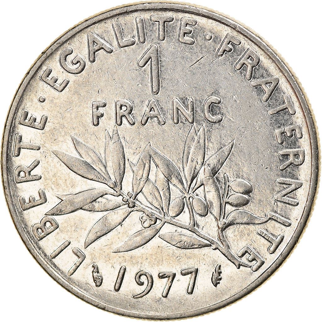 French Coin 1 Franc | Signature O. Roty | KM925.1 | France | 1959 - 2001