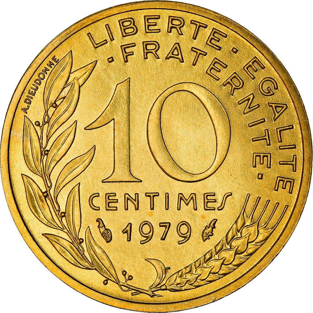 French Coin 10 Centimes | KM929 | France | 1962 - 2001