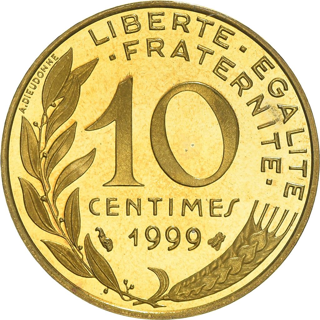 French Coin 10 Centimes | KM929 | France | 1962 - 2001