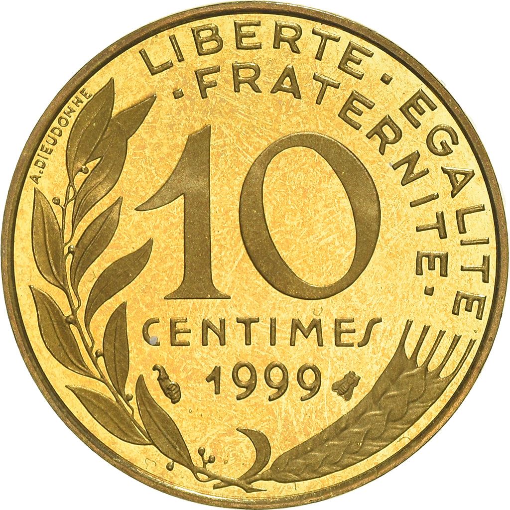 French Coin 10 Centimes | KM929 | France | 1962 - 2001