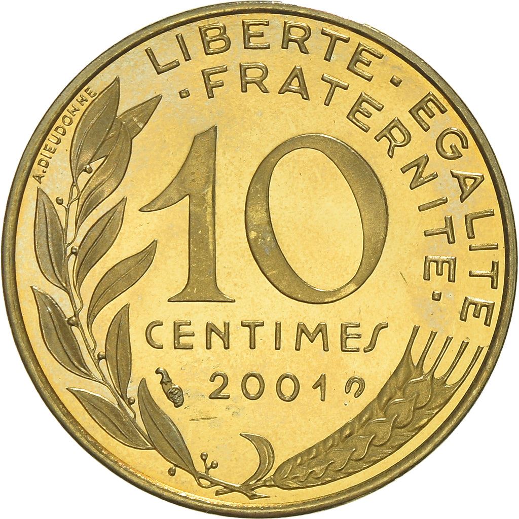 French Coin 10 Centimes | KM929 | France | 1962 - 2001