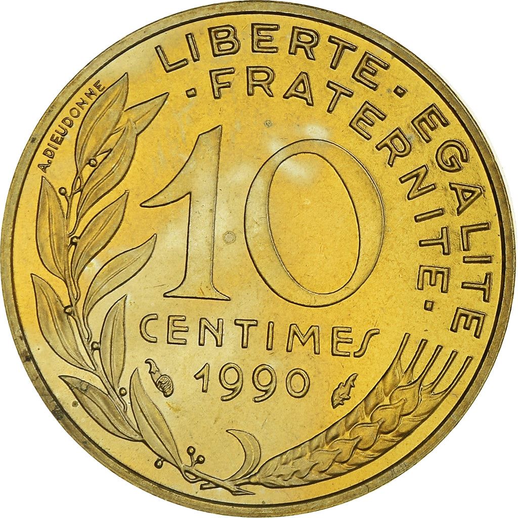 French Coin 10 Centimes | KM929 | France | 1962 - 2001