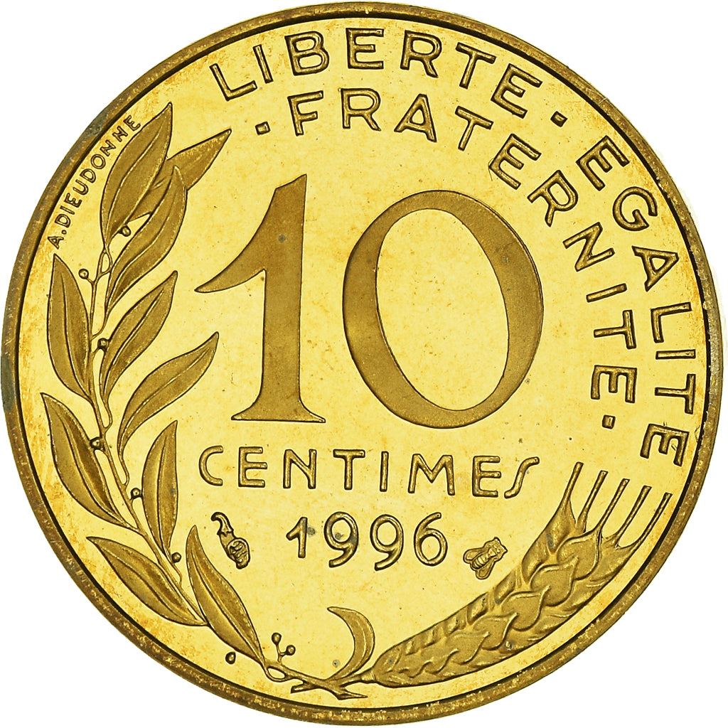 French Coin 10 Centimes | KM929 | France | 1962 - 2001