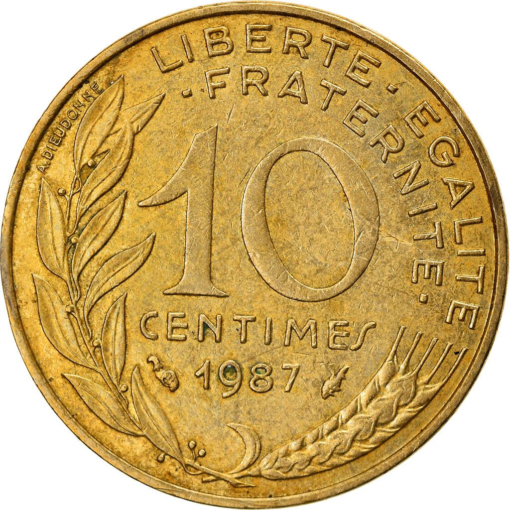 French Coin 10 Centimes | KM929 | France | 1962 - 2001