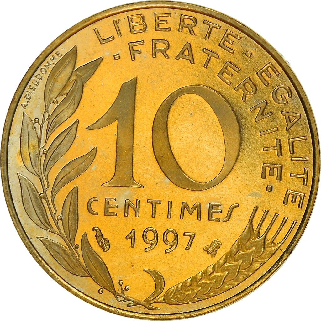 French Coin 10 Centimes | KM929 | France | 1962 - 2001