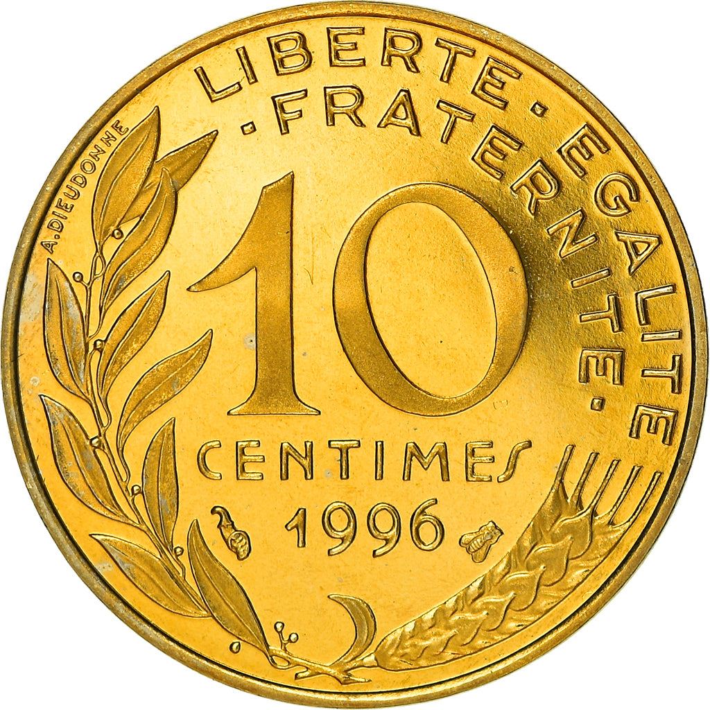 French Coin 10 Centimes | KM929 | France | 1962 - 2001