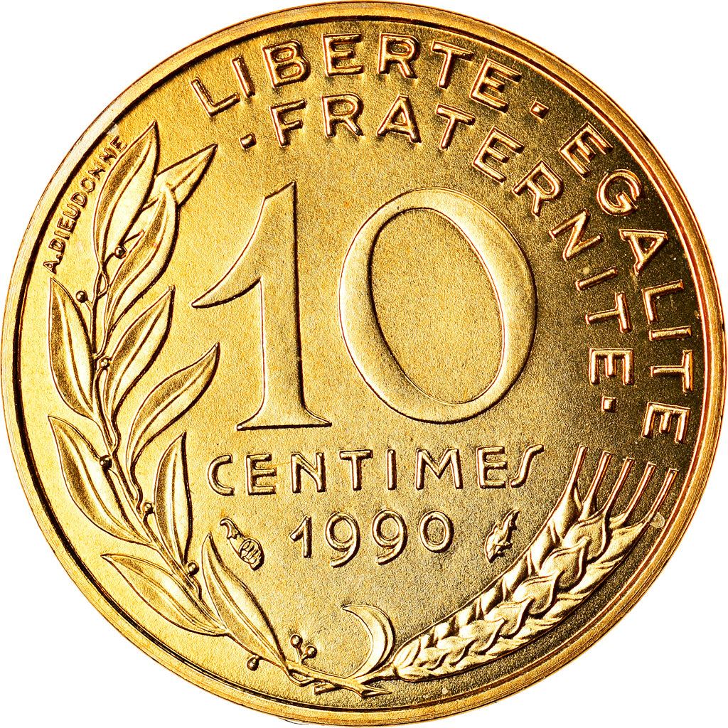 French Coin 10 Centimes | KM929 | France | 1962 - 2001