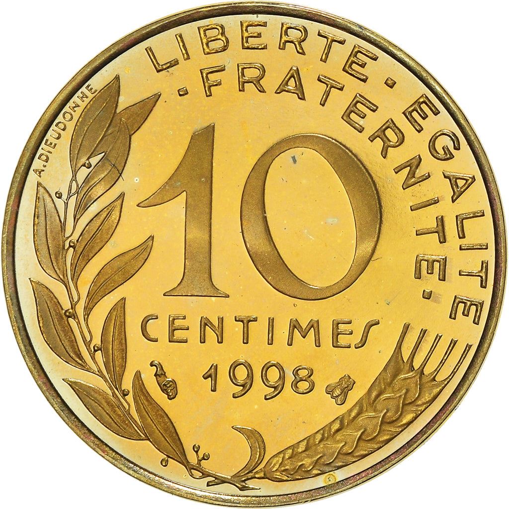 French Coin 10 Centimes | KM929 | France | 1962 - 2001