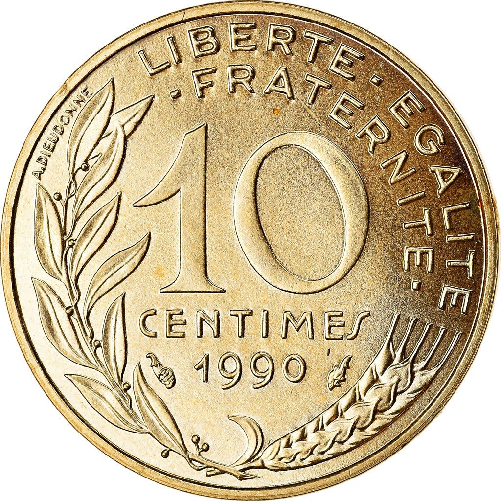 French Coin 10 Centimes | KM929 | France | 1962 - 2001