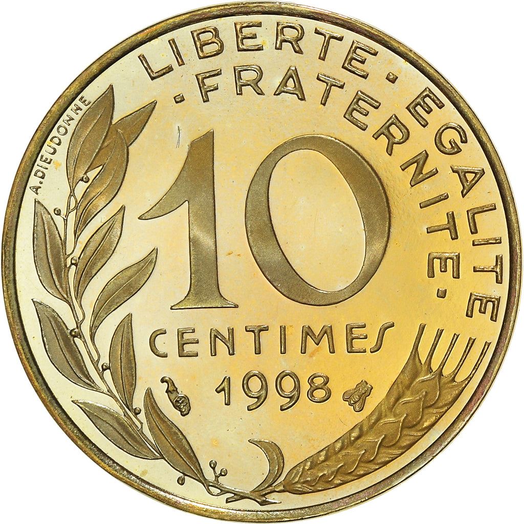 French Coin 10 Centimes | KM929 | France | 1962 - 2001