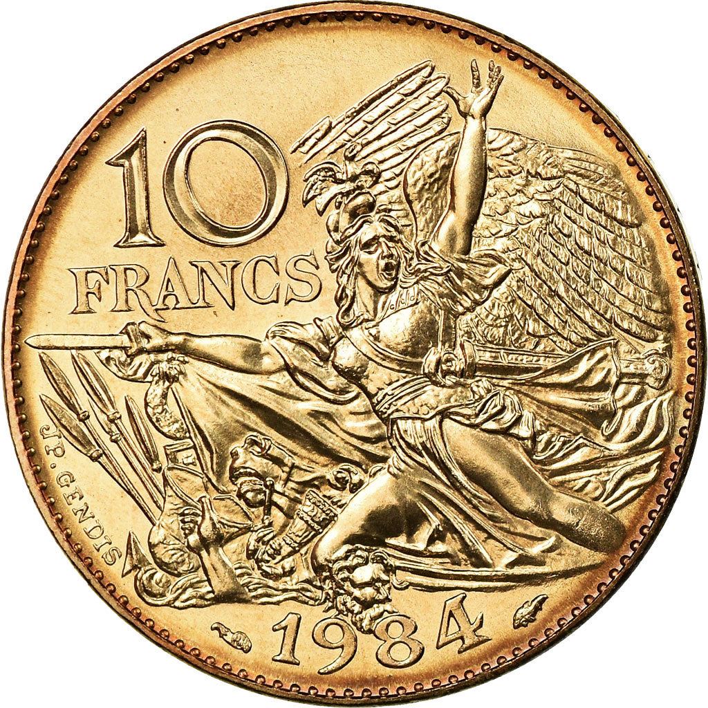 French Coin 10 Francs | François Rude | KM954 | France | 1984