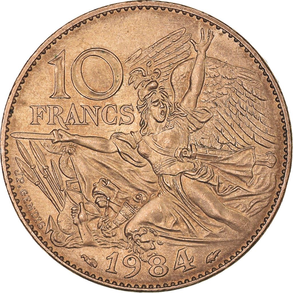 French Coin 10 Francs | François Rude | KM954 | France | 1984