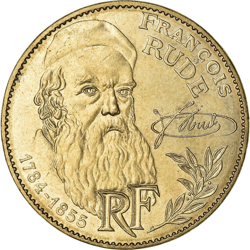 French Coin 10 Francs | François Rude | KM954 | France | 1984