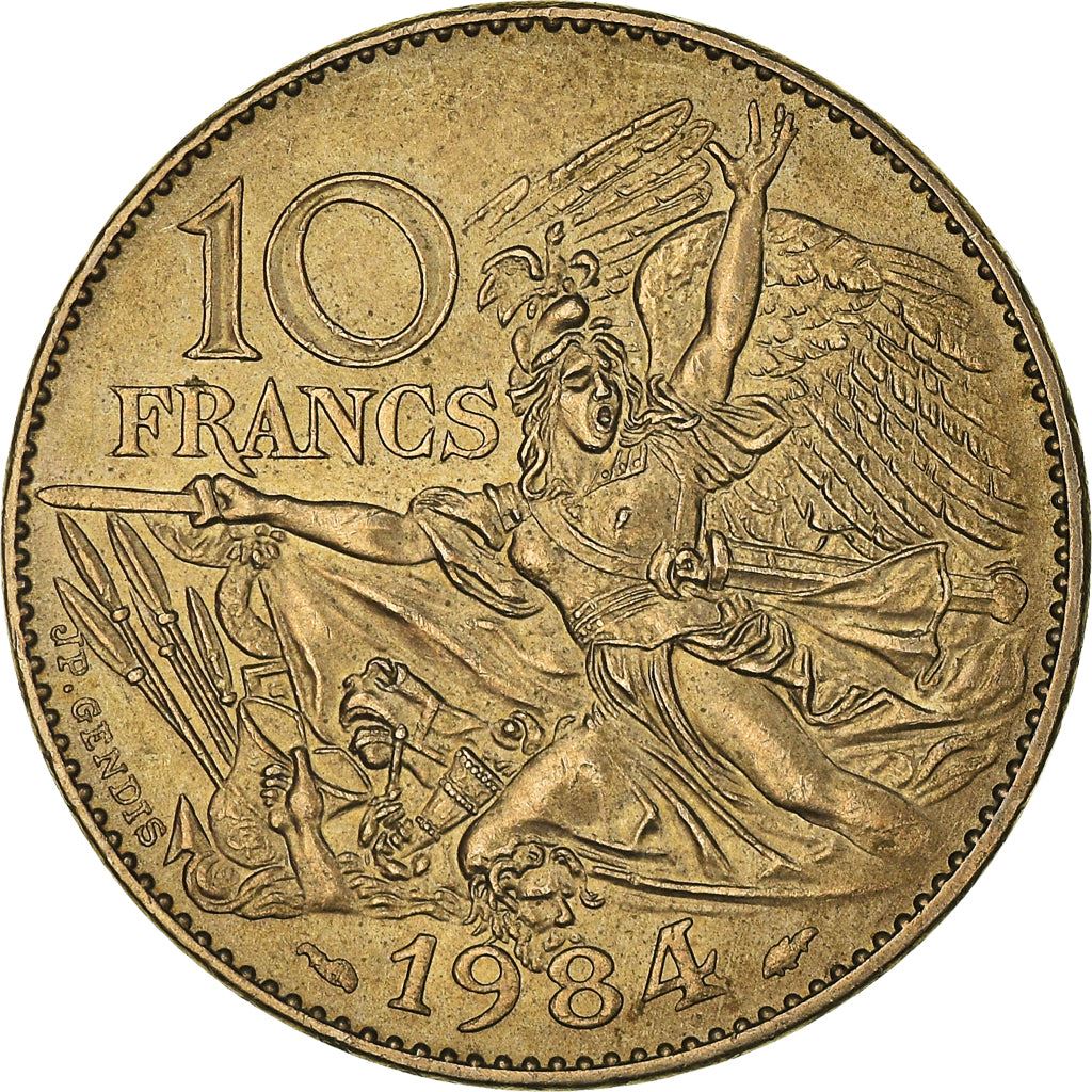 French Coin 10 Francs | François Rude | KM954 | France | 1984