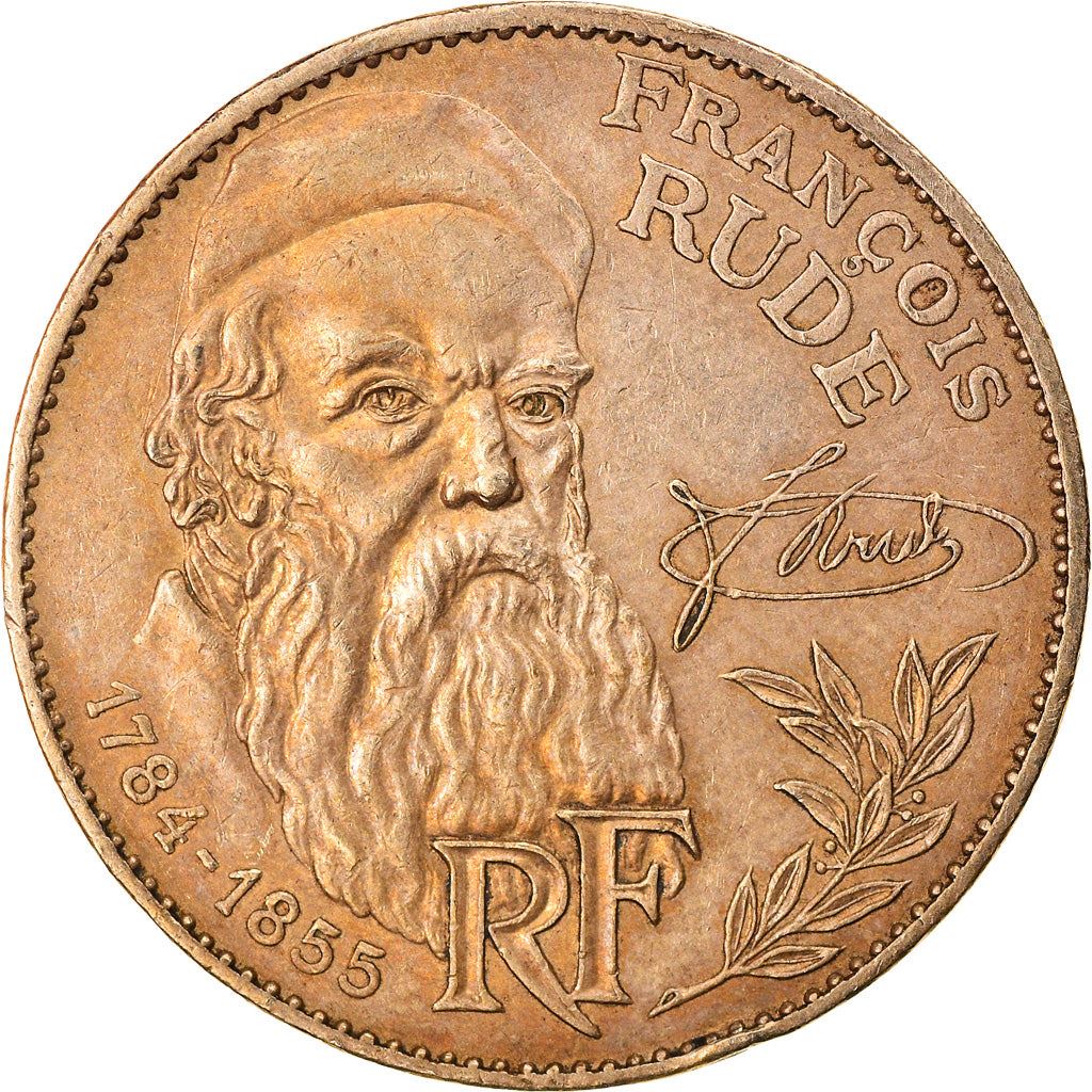 French Coin 10 Francs | François Rude | KM954 | France | 1984