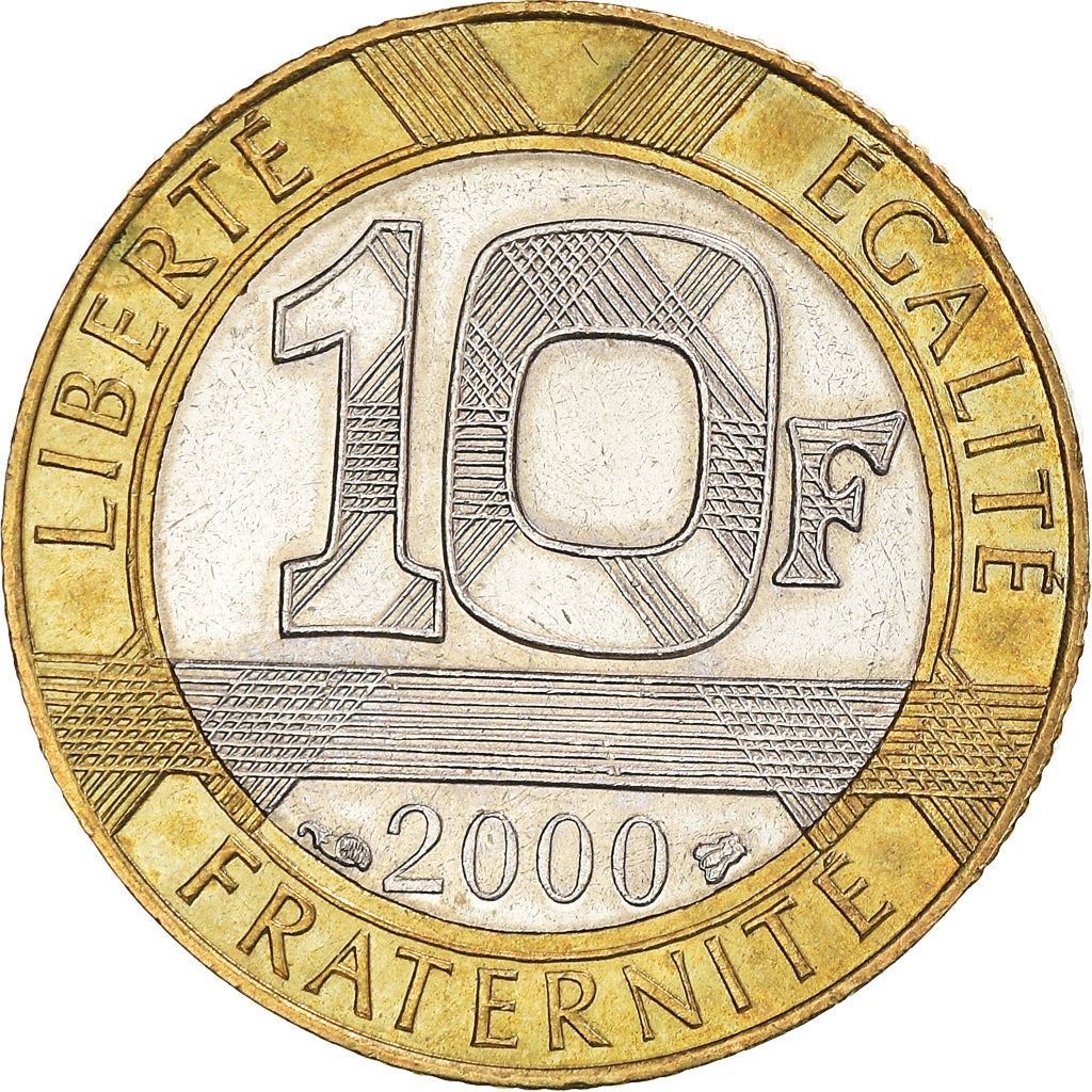 French Coin 10 Francs | Génie de la Liberté | KM964.1 | France | 1988 - 2001