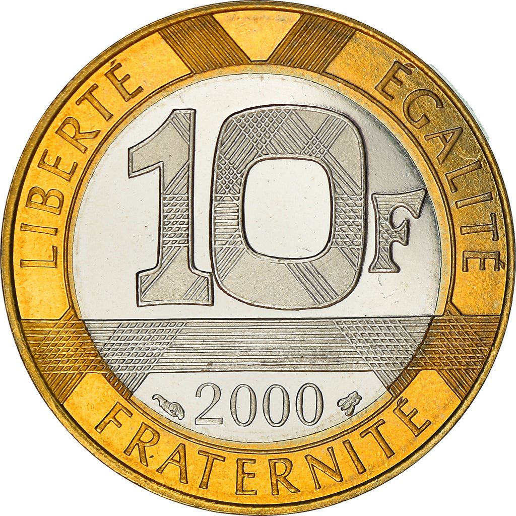 French Coin 10 Francs | Génie de la Liberté | KM964.1 | France | 1988 - 2001