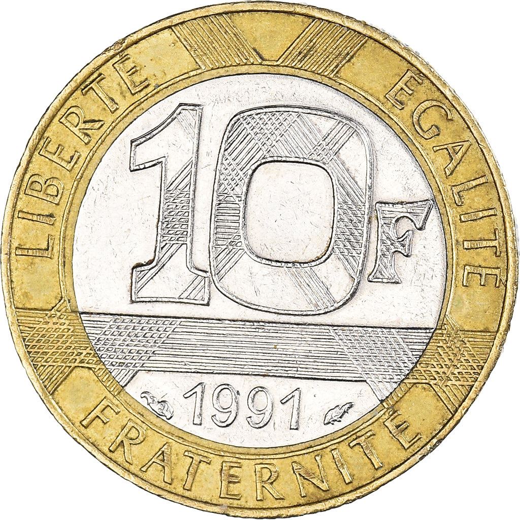 French Coin 10 Francs | Génie de la Liberté | KM964.1 | France | 1988 - 2001