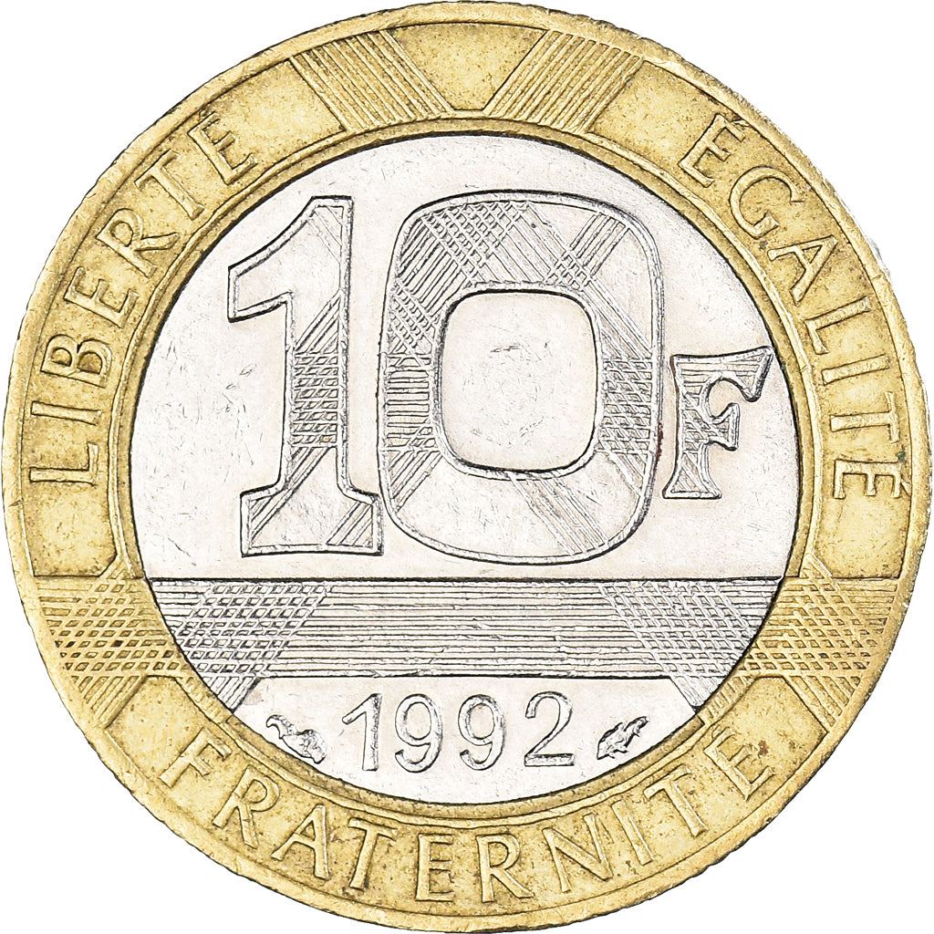 French Coin 10 Francs | Génie de la Liberté | KM964.1 | France | 1988 - 2001