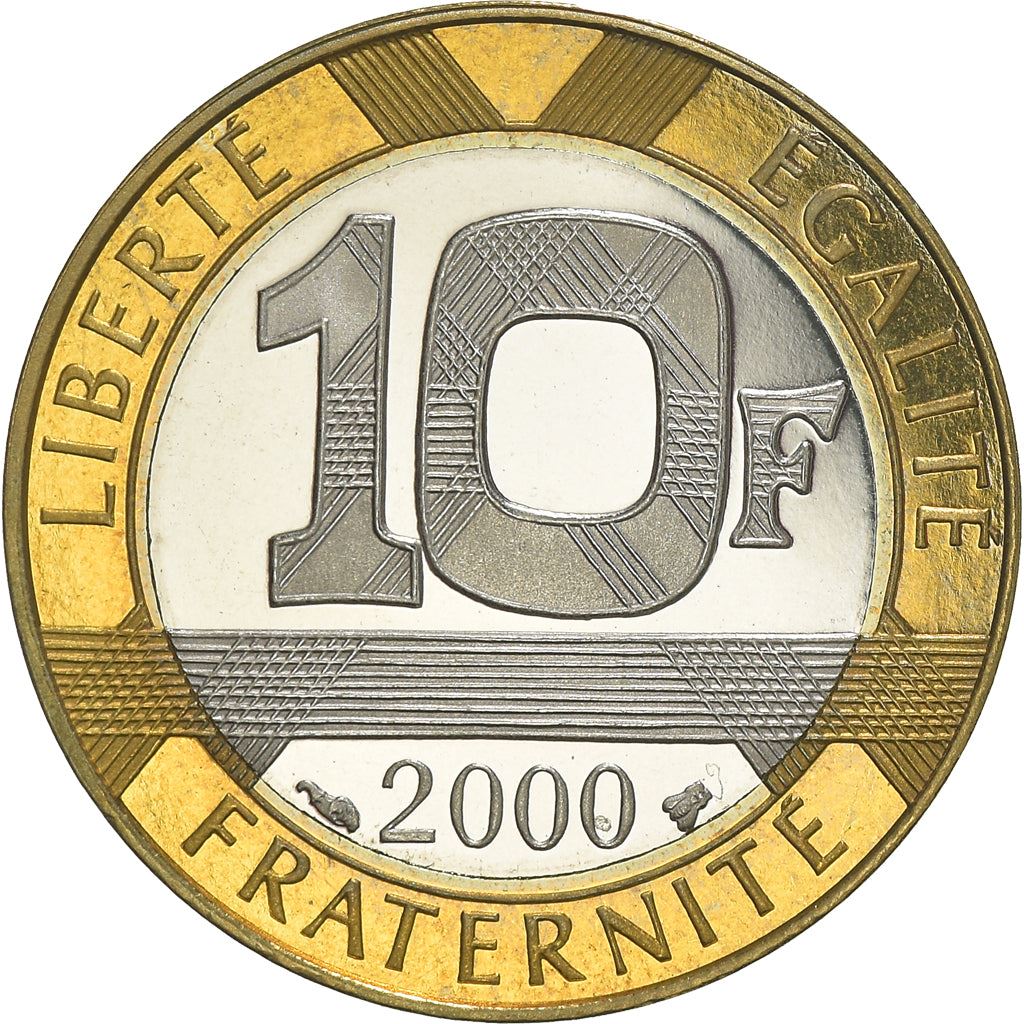 French Coin 10 Francs | Génie de la Liberté | KM964.1 | France | 1988 - 2001