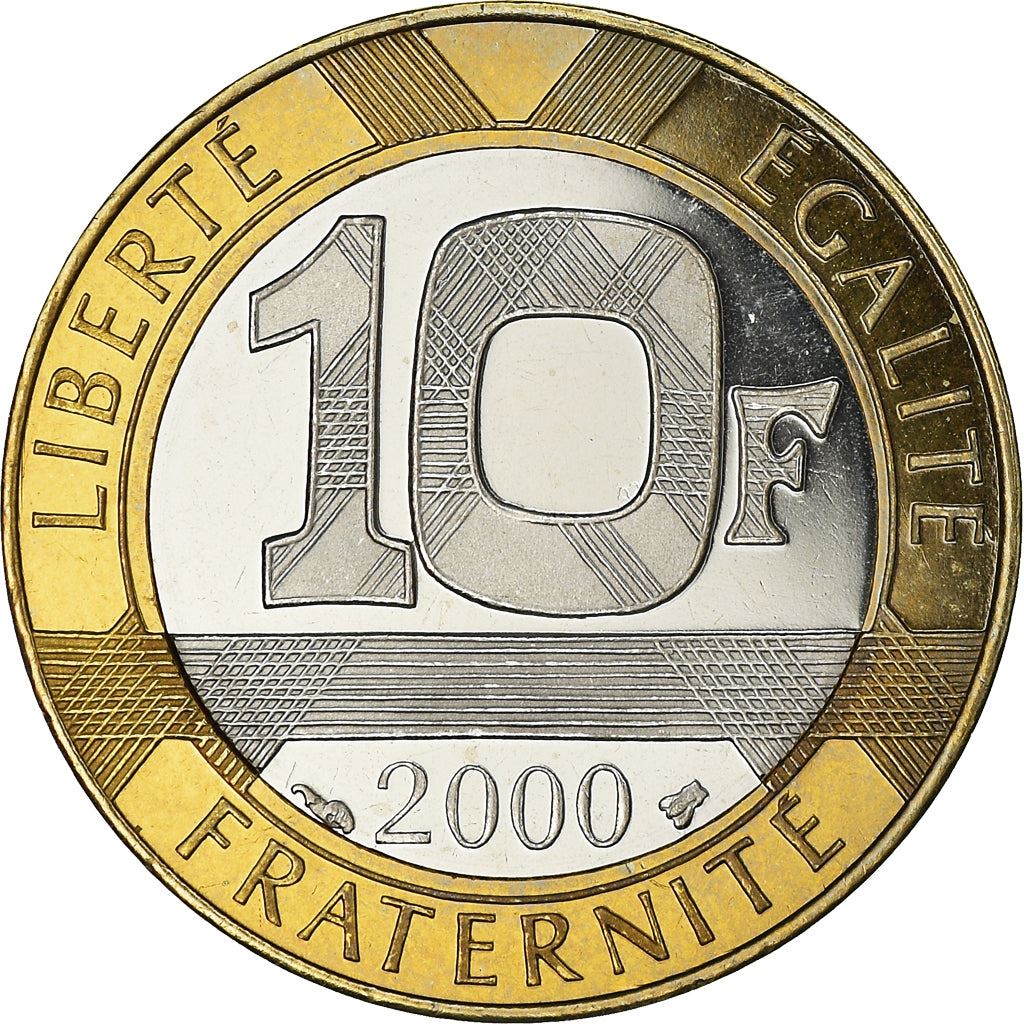 French Coin 10 Francs | Génie de la Liberté | KM964.1 | France | 1988 - 2001