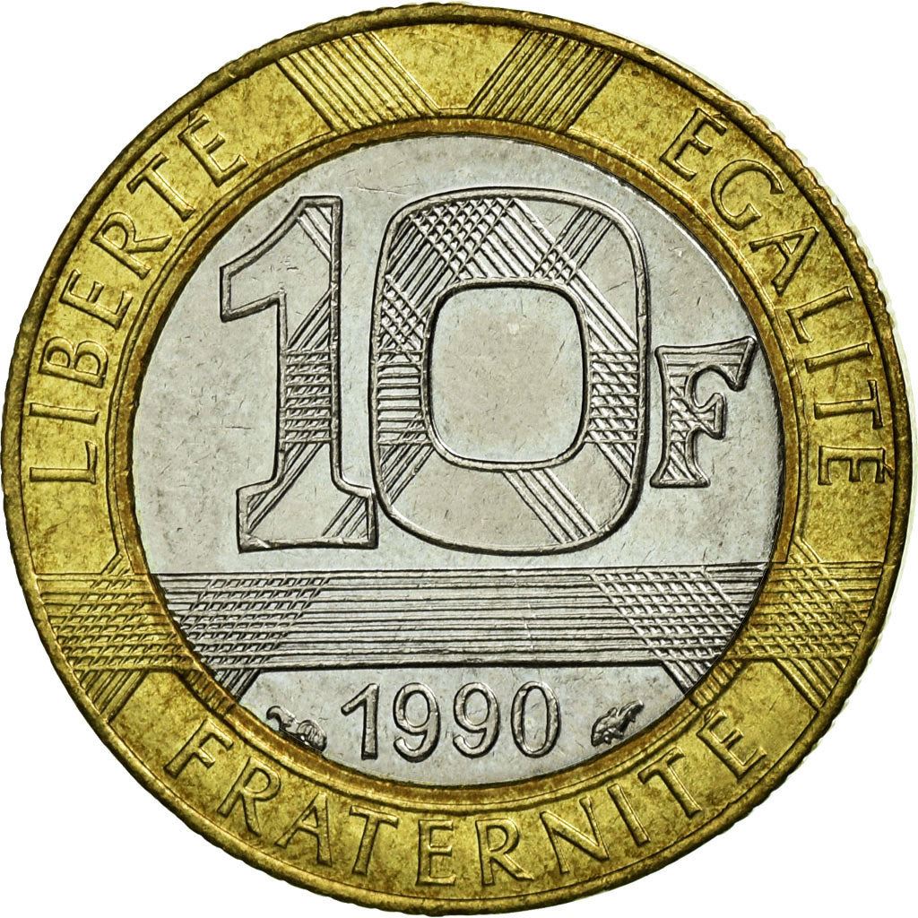 French Coin 10 Francs | Génie de la Liberté | KM964.1 | France | 1988 - 2001