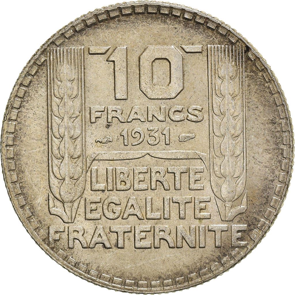 French Coin 10 Francs | KM878 | France | Silver | 1929 - 1939