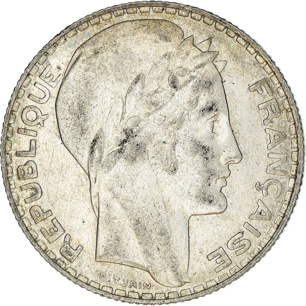 French Coin 10 Francs | KM878 | France | Silver | 1929 - 1939