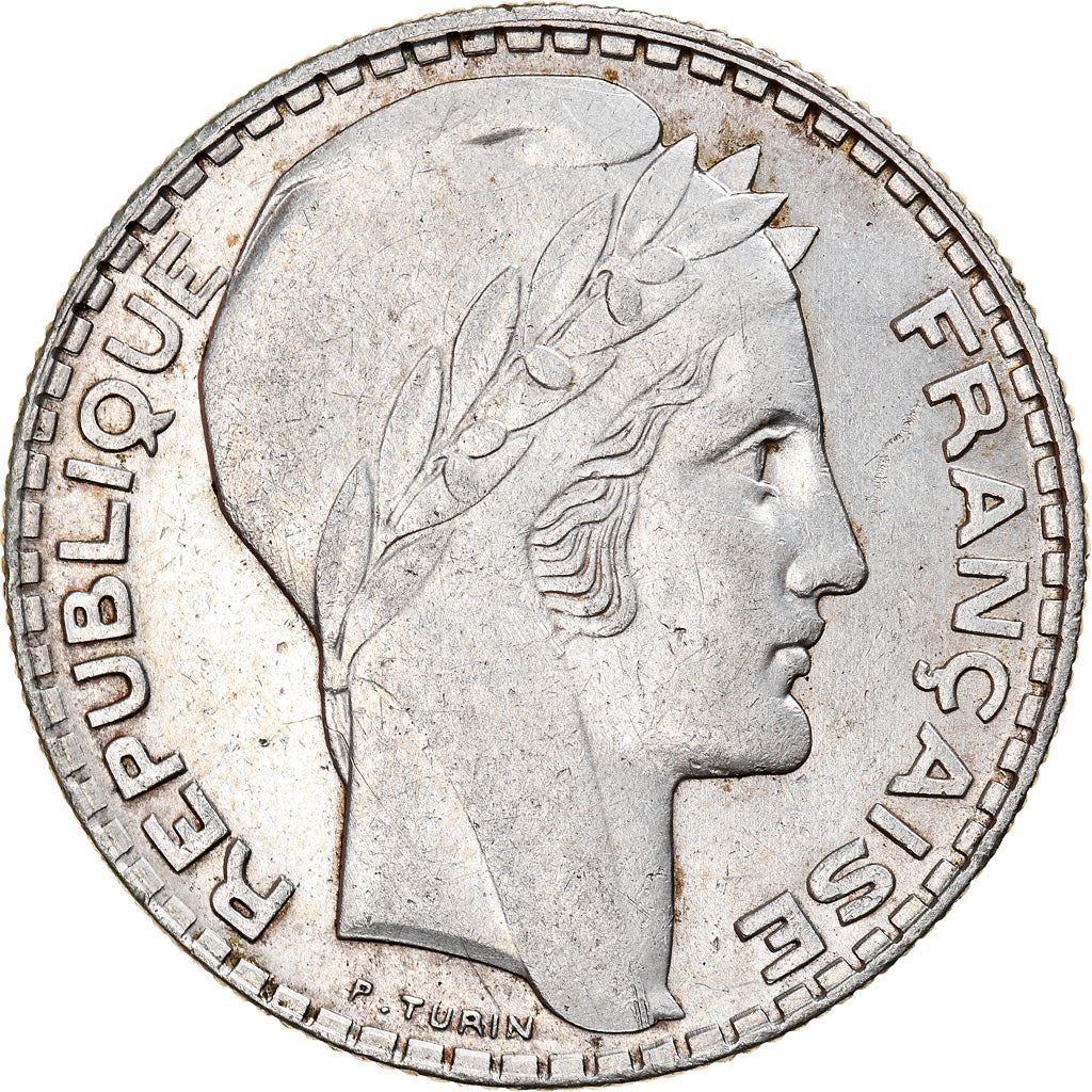 French Coin 10 Francs | KM878 | France | Silver | 1929 - 1939