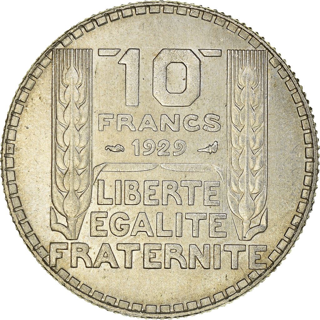 French Coin 10 Francs | KM878 | France | Silver | 1929 - 1939