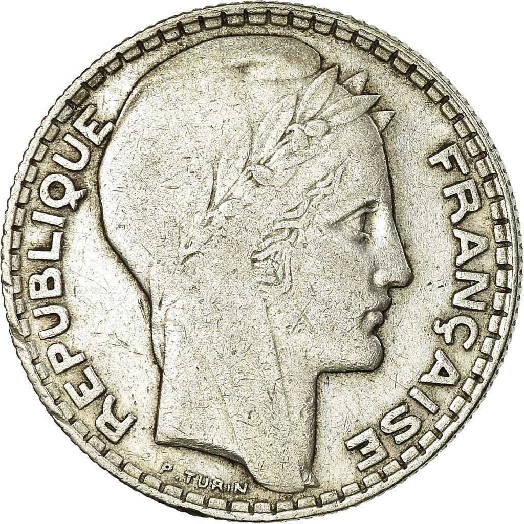 French Coin 10 Francs | KM878 | France | Silver | 1929 - 1939