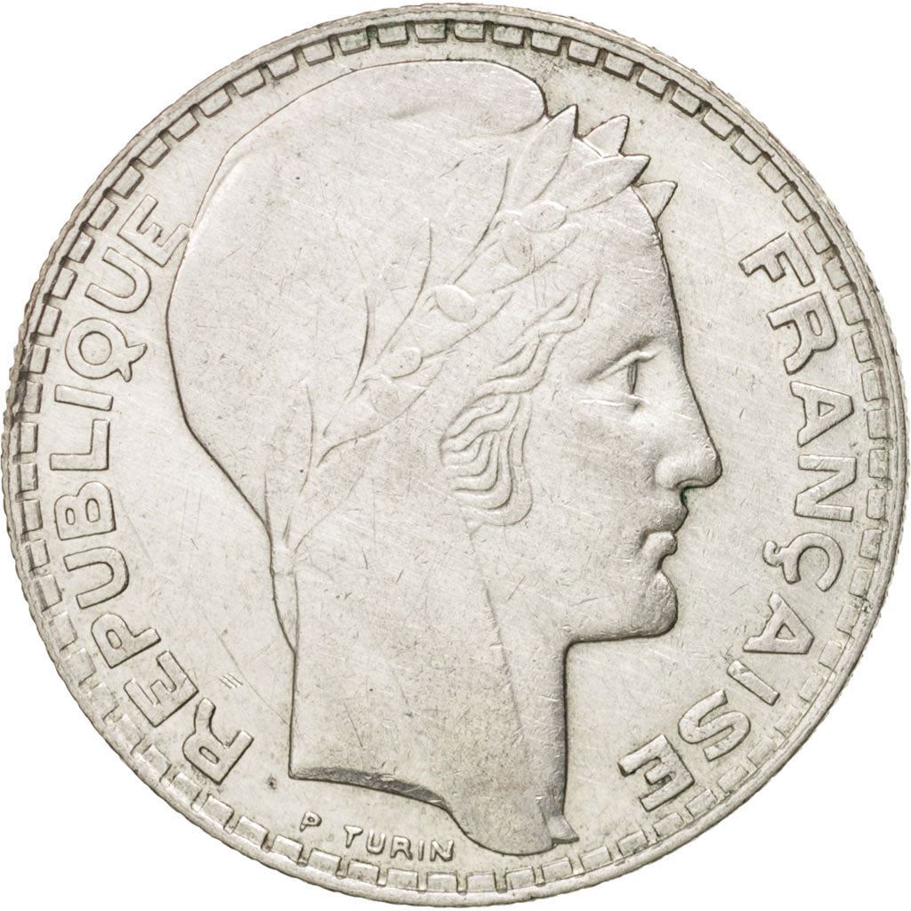 French Coin 10 Francs | KM878 | France | Silver | 1929 - 1939