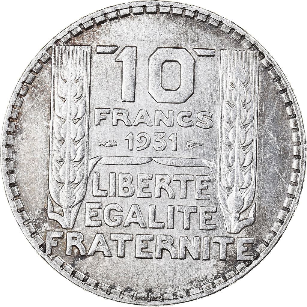 French Coin 10 Francs | KM878 | France | Silver | 1929 - 1939