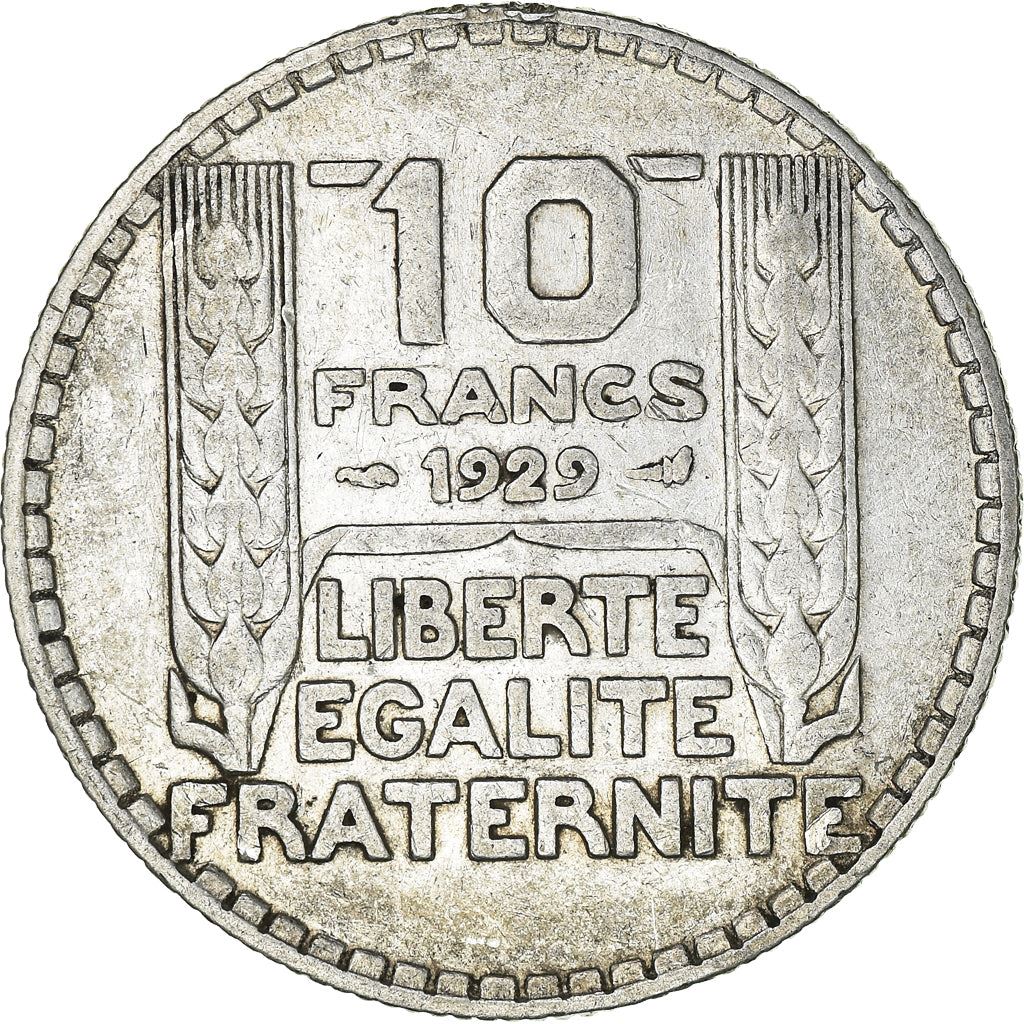 French Coin 10 Francs | KM878 | France | Silver | 1929 - 1939