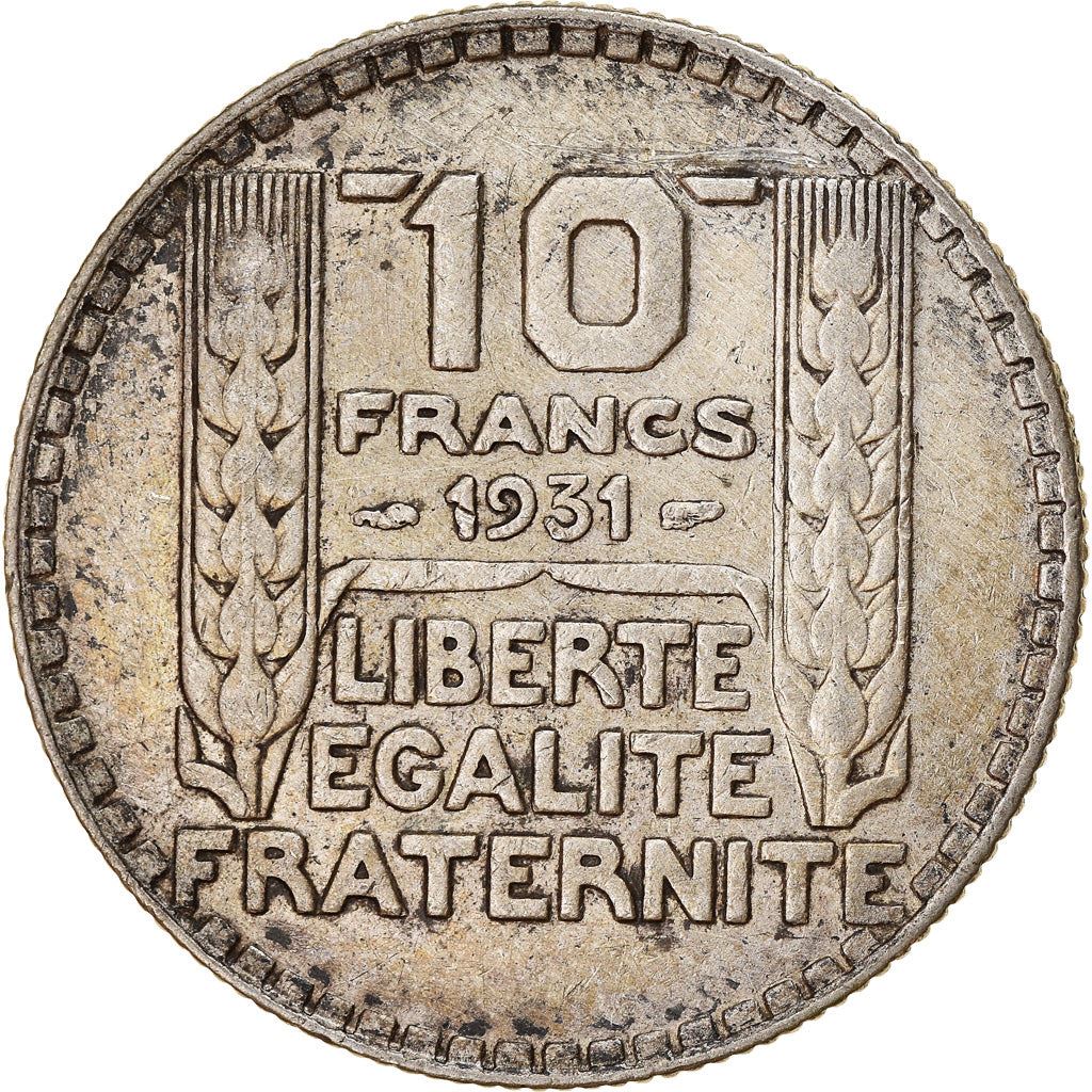 French Coin 10 Francs | KM878 | France | Silver | 1929 - 1939