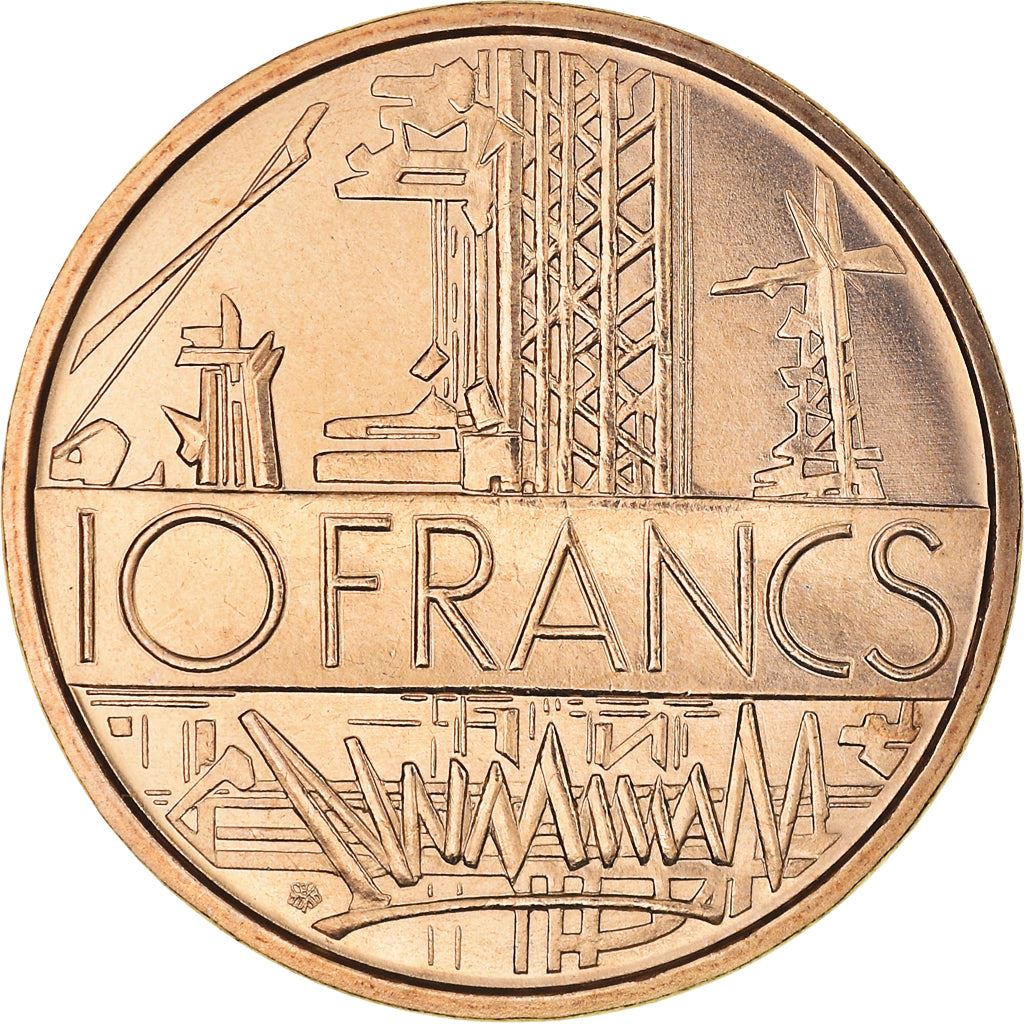 French Coin 10 Francs | KM940 | France | 1974 - 1987