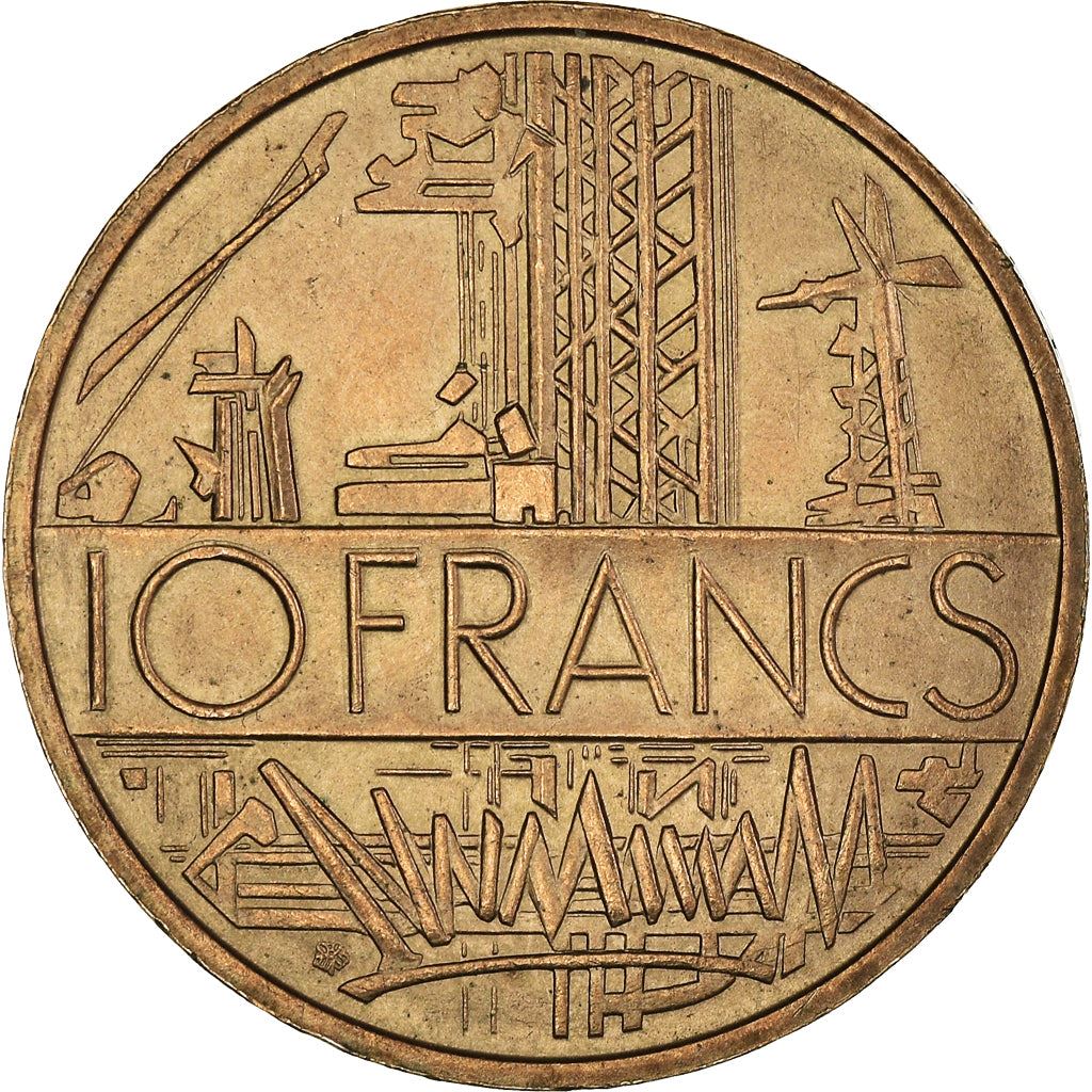 French Coin 10 Francs | KM940 | France | 1974 - 1987