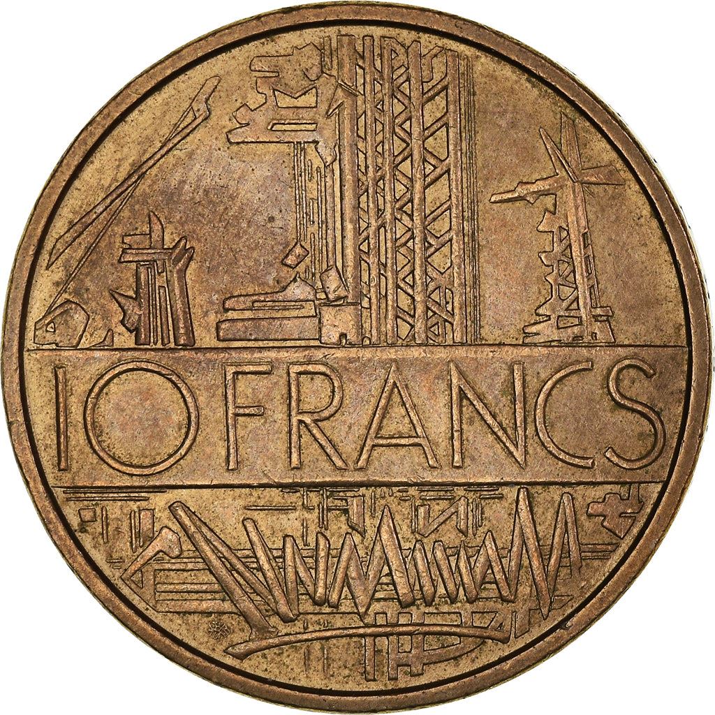 French Coin 10 Francs | KM940 | France | 1974 - 1987