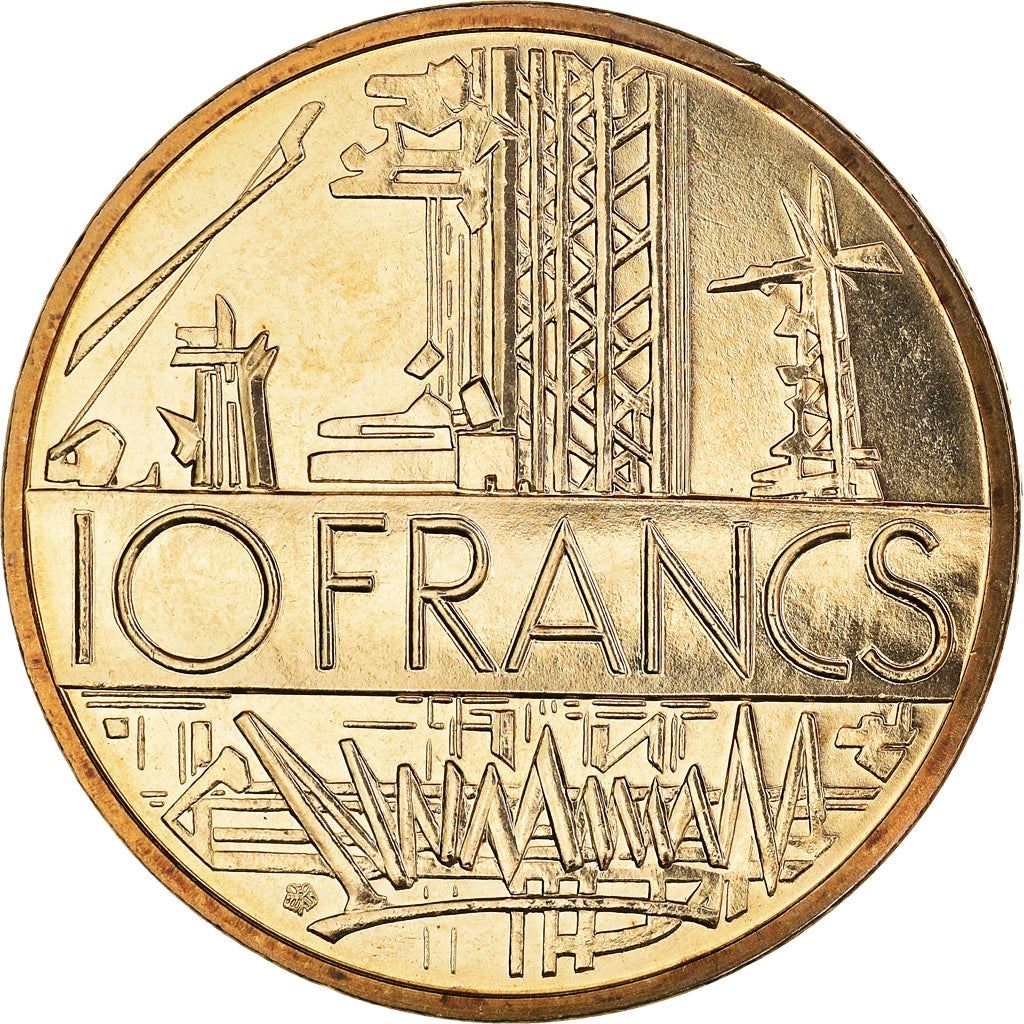 French Coin 10 Francs | KM940 | France | 1974 - 1987